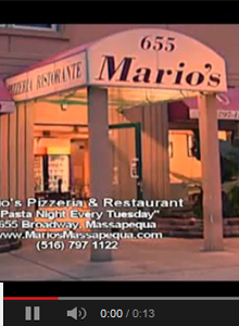 Mario's Italian Restaurant, Catering & Pizzeria Massapequa in Nassau County Long Island